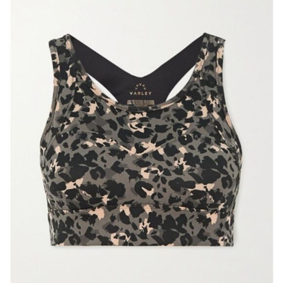 Varley Bassett Sports Bra Camo XS - Picture 2 of 10